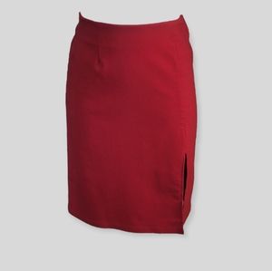 Vintage 70s Red Skirt